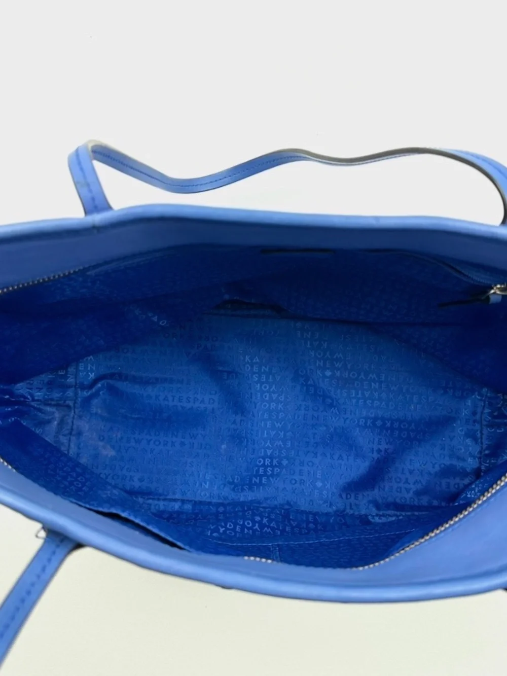 KATE SPADE NEW YORK BLUE TOTE BAG